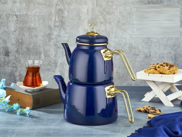 PACI200464 E-LINE TEAPOT BLUE COLOUR 1L 2L