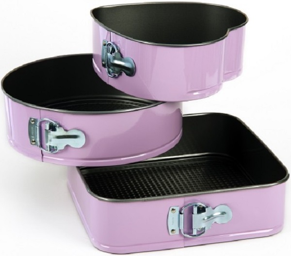 NJOY UN 68FK CAKE MOLD 8"9"10" 1SET3PCS