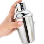 NJOY FLR-53 STABLE STEEL COCTAIL SHAKER 350CC