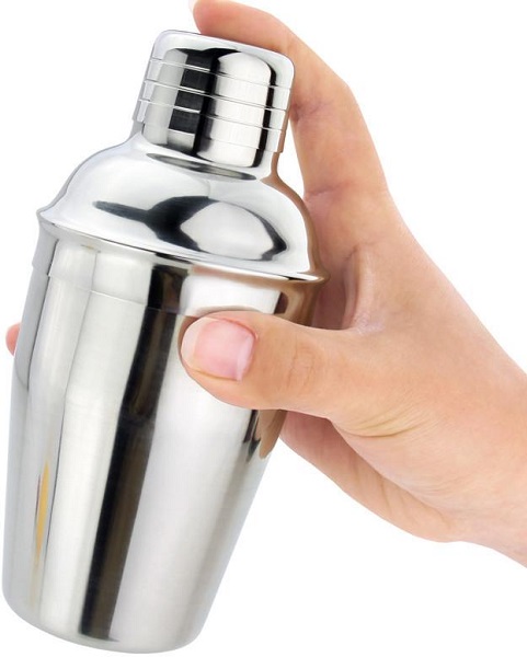 NJOY FLR-54 STABLE STEEL COCTAIL SHAKER 550CC