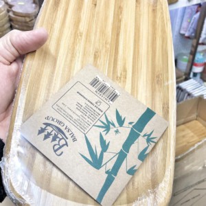 BALSA BAMBU SUNUM HANDLE TRAY 45X16CM