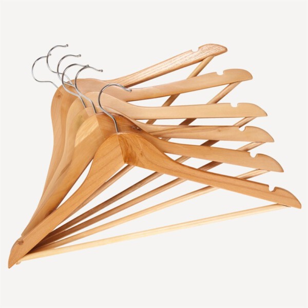 NJOY WOODEN CLOTHES HANGER