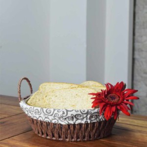 NJOY 3ER-2019-152 RATTAN BREAD BASKET