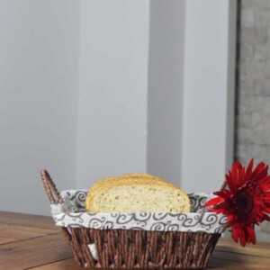 NJOY 3ER-2019-154 RATTAN SQUARE BREAD BASKET