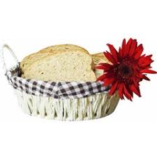 NJOY 3ER-2019-65 RATTAN ROUND BREAD BASKET