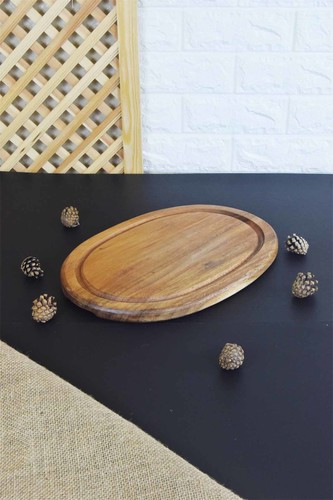 NJOY AKASYA RE208 OVAL STEAK PLATE 40X25CM