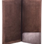 NJOY 10012-S01K LEATHER SINGLE POCKET MENU 12X20CM