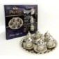 NJOY PLTN-06PLATIN OTTOMAN COFFEE SET 1SET21PCS