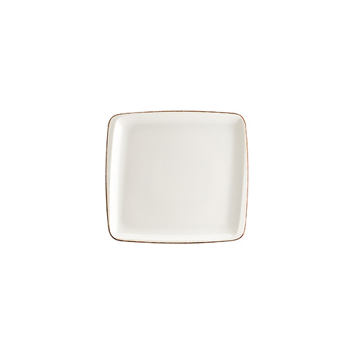 BONNA RETRO MOOVE SQUARE PLATE 27X25CM