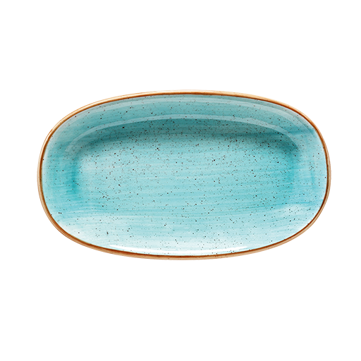 BONNA AQUA GOURMET OVAL PLATE 34X19CM