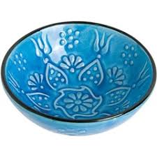 NJOY SK10 TILE PORCELAIN NUTS BOWL  10CM