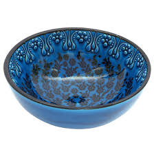 NJOY SK15 TILE PORCELAIN NUTS BOWL 15CM