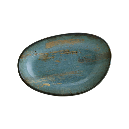 BONNA MADERA MINT VAGO GOURMET OVAL PLATE 15X8.5CM