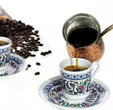 KUTAHYA TURKISH COFFEE SET GOZDE TOPKAPI 1SET12PCS