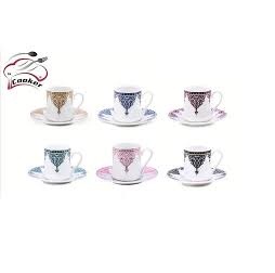 NJOY COOKER TURKISH COFFEE SET RUYA 1SET12PCS