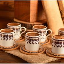 NJOY IPEK TURKISH COFFEE SET CAPRICE 1SET12PCS