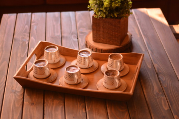 BAMBUM B0933 HANZADE TURKISH COFFEE SET 1SET12PCS