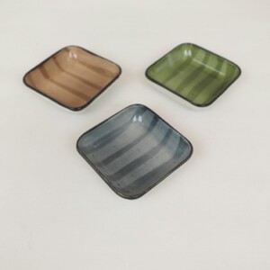 PORLINE SQUARE NUTS BOWL 10CM