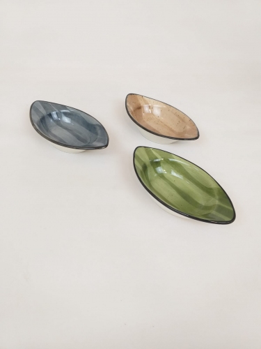 PORLINE HERMES GONDOL NUTS PLATE 14CM