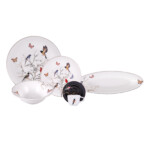 KARACA FINEPEARL GRACE BLACK MINT 1SET24PCS