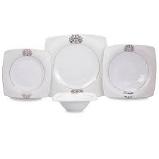 KARACA FINEPEARL SHINNING SQUARE 1SET14PCS