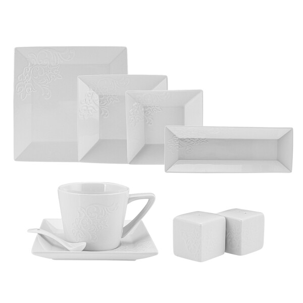 KARACA EMBOSS BREAKFAST SET 1SET32PCS