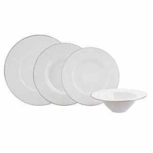 KARACA IVORYPLATINUM DINNING SET 6PERSON 1SET24PCS