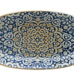 BONNA ALHAMBRA GOURMET OVAL PLATE 19X11CM