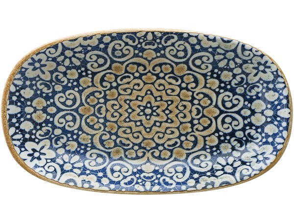 BONNA ALHAMBRA GOURMET OVAL PLATE 19X11CM