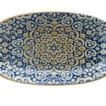 BONNA ALHAMBRA GOURMET OVAL PLATE 24X14CM