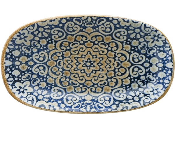 BONNA ALHAMBRA GOURMET OVAL PLATE 24X14CM