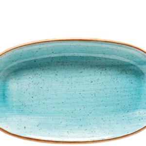 BONNA AQUA GOURMET OVAL PLATE 24X14CM
