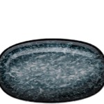 BONNA SEPIA GOURMET OVAL PLATE 19X11CM