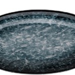 BONNA SEPIA GOURMET OVAL PLATE 29X17CM
