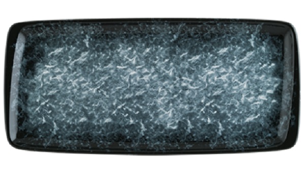 BONNA SEPIA RECTANGLE PLATE 34X15CM