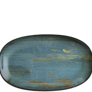 BONNA MADERA MINT GOURMET OVAL PLATE 19X11CM